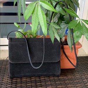 Black Velvet Clutch Purse